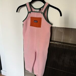 Like new! Patagonia Fleece Toddler Romper - 2T